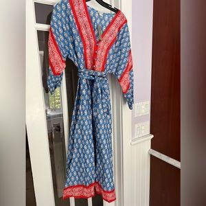 Jcrew beach dress size S new with tags. Boho flowy stunning dress